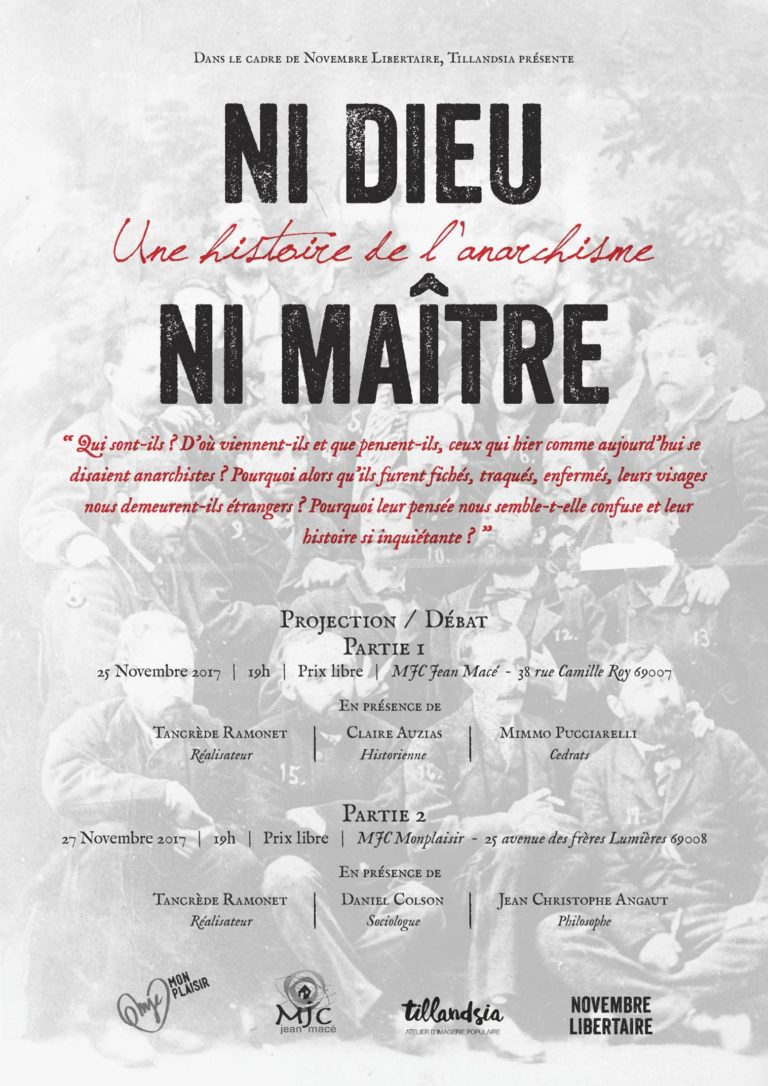 Ni Dieu Ni Maître Une Histoire De L Anarchisme « Ni dieu ni maitre, une histoire de l’anarchisme » par Tancrède
